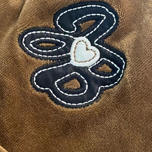 Joe Boxer Womens velour zip up jacket - Picture 4 of 10